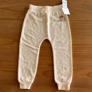 Grayson Mini Cream Kids Jogger Pants new with tags